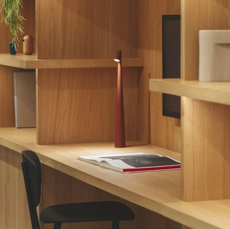 Nordic Wireless LED Table Lamp with Adjustable Touch-Control Lighting for Modern Homes