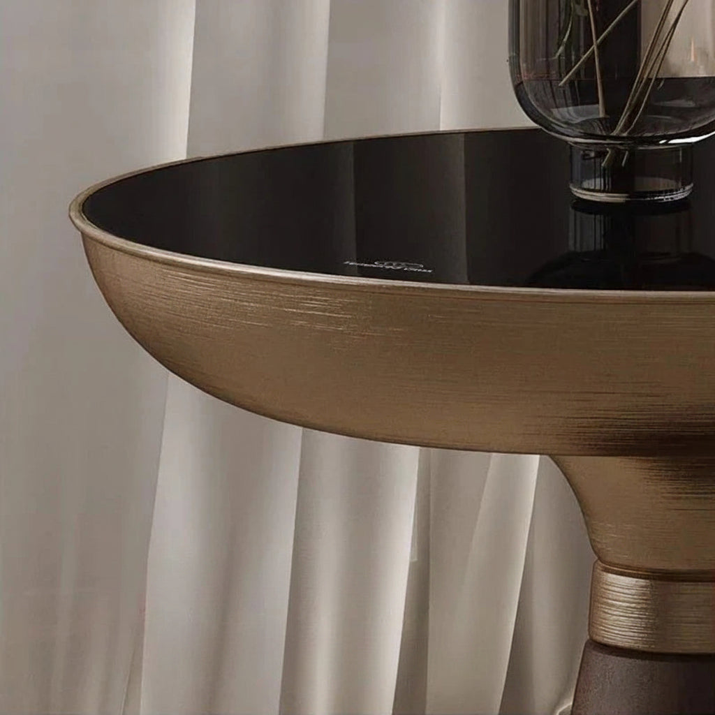 Solvaynne - Nordic Ronde Houten Salontafel Luxe Design