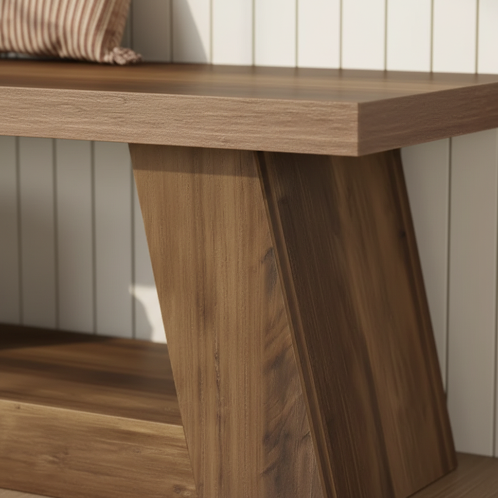 Banc Séquoia – Détail bois
