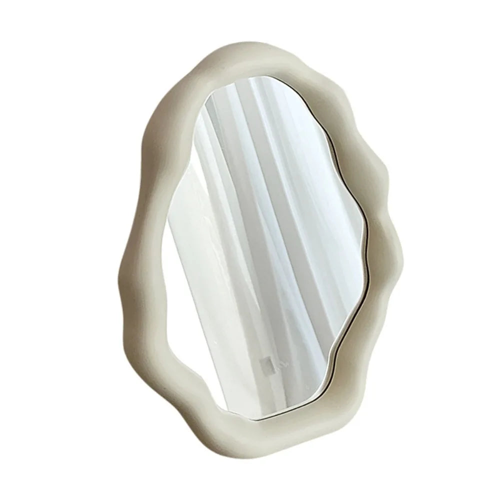 Miroir de Table "Ethereal" – Silhouette Nuage & Design Organique