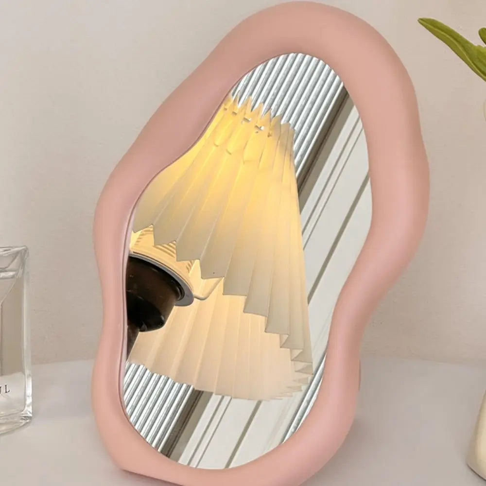 Miroir de Table "Ethereal" – Silhouette Nuage & Design Organique
