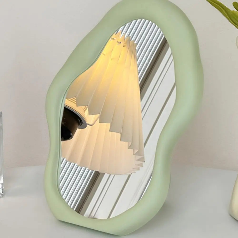 Miroir de Table "Ethereal" – Silhouette Nuage & Design Organique