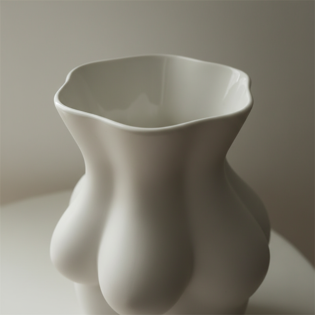 Vase Curva – Détail col